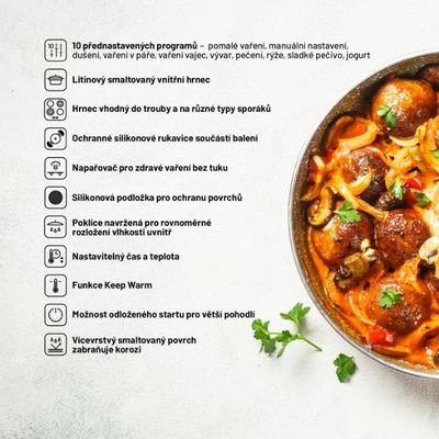 Lauben OvenSafe® Multicooker 6000RS - multifunkční hrnec