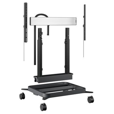 Optoma RISE 5305 Elektrický pojízdný TV lift, prémiová kolečka, rychlost 50 mm/s černý