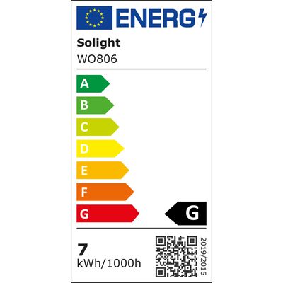 Solight LED venkovní nástěnné osvětlení Ragusa, 7W, 450lm, 3 CCT