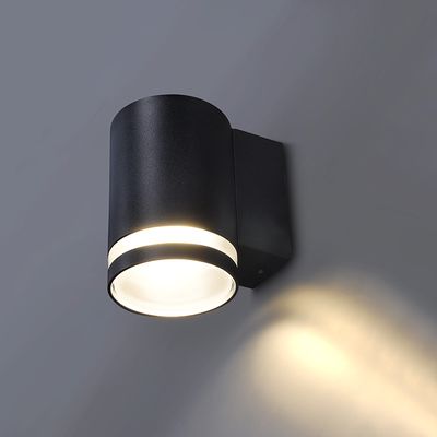 Solight LED venkovní nástěnné osvětlení Potenza, 1x GU10, černá