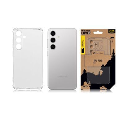 Tactical TPU Plyo Kryt pro Samsung Galaxy S24 Transparent
