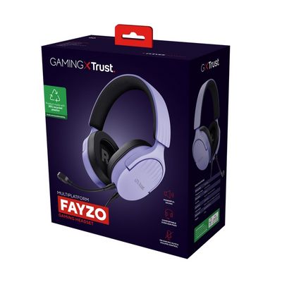 Trust GXT 489P Fayzo, fialová