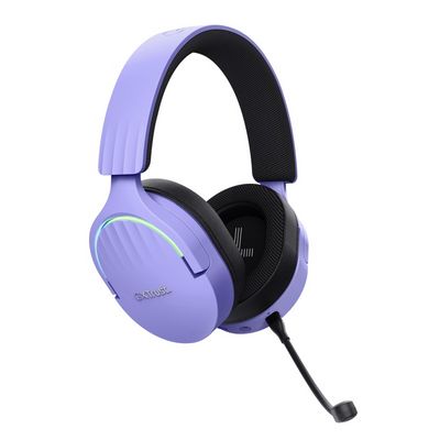 Trust GXT 491P Fayzo Wireless, 7.1, fialová