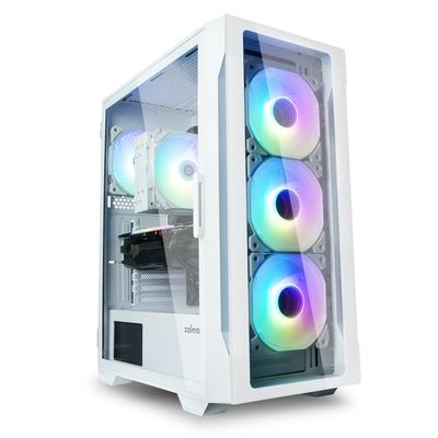 Zalman I3 NEO TG White, bílá