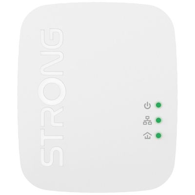 Strong sada 2x adaptérů Powerline 1000 DUO MINI/ 1000 Mbit/s/ 1x LAN/ bílý