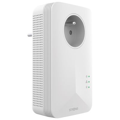 Strong sada 2x adaptérů Powerline 1000 WF DUO FRV2/ Powerline 1000 Mbit/s/ Wi-Fi 1200 Mbit/s/ 2x LAN/ bílý
