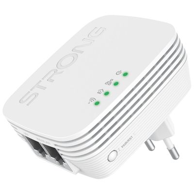 Strong sada 2x adaptérů Powerline WF 600 DUO MINI, bílá