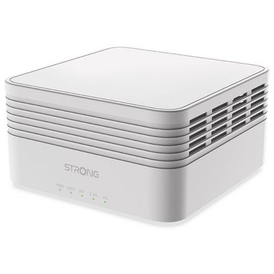 Strong doplněk sady Wi-Fi Mesh Home Kit AX3000 ADD/ Wi-Fi 802.11a/b/g/n/ac/ax/ 2402 Mbit/s/ 2,4GHz a 5GHz/ 3x LAN/ bílý