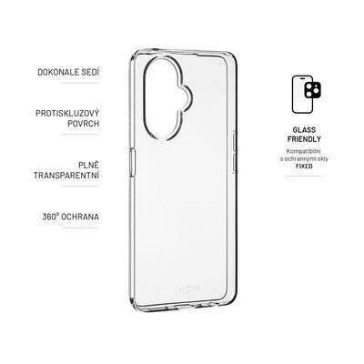 TPU gelové pouzdro FIXED pro OnePlus Nord CE 3 lite 5G, čiré