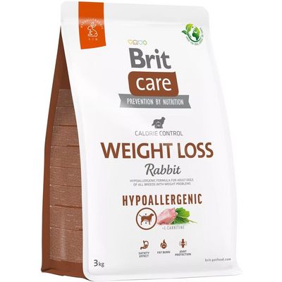 Brit Care Dog Hypoallergenic Weight Loss, 3kg granule pro psy