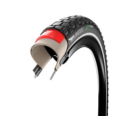 Plášť Pirelli Angel XT Urban, 42 - 622, HyperBELT 5mm, 60 tpi, Pro (urban), Black w/refle