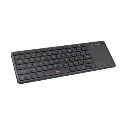 C-TECH WLTK-01, bezdrátová klávesnice s touchpadem