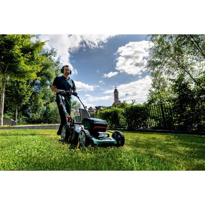 Metabo RM 36-18 LTX BL 46 (2x5,2Ah, ASC 145 Duo) Aku sekačka na trávu