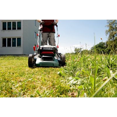 Metabo RM 36-18 LTX BL 46 (2x5,2Ah, ASC 145 Duo) Aku sekačka na trávu
