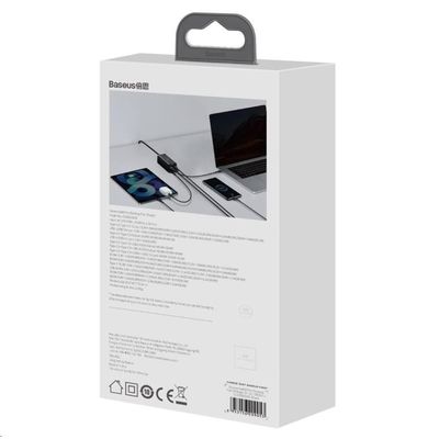 Baseus GaN3 Pro stolní rychlonabíjecí adaptér 2x USB-A, 2x USB-C 100W černá