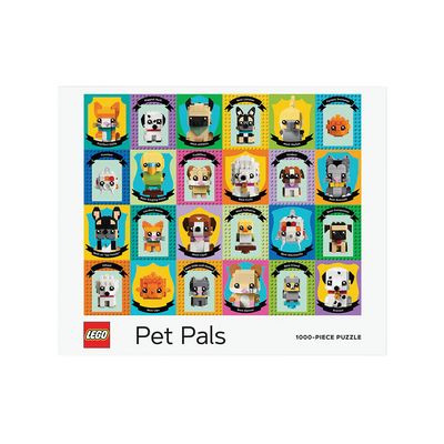 Chronicle Books Puzzle LEGO® Zvířecí kamarádi 1000 dílků