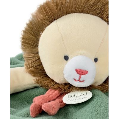 Doudou Plyšový muchláček lev Couleurs Savane 25 cm