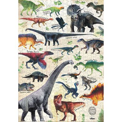 Vilac Puzzle Dinosauři 500 dílků