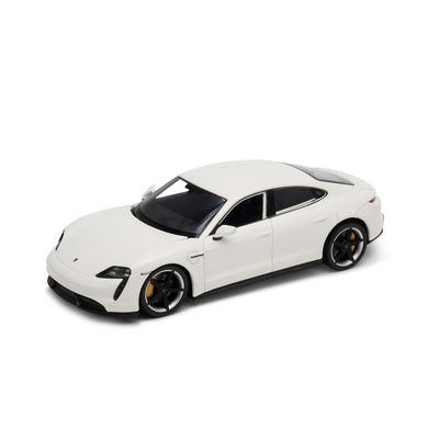 Welly Porsche Taycan Turbo S 1:24 krémový