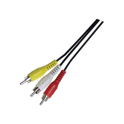 Sencor SAV 107-015 3x Cinch/RCA konektor - 3x Cinch/RCA konektor