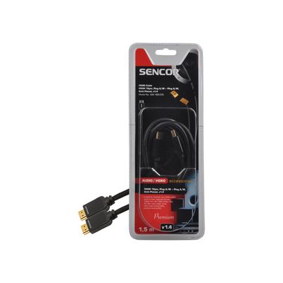 Sencor SAV 166-015 HDMI M-M 1,5m v1.4 P