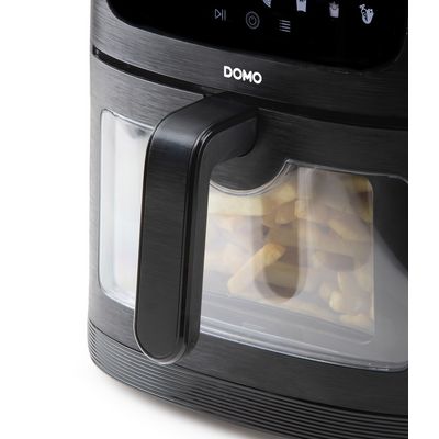 DOMO DO543FR Horkovzdušná fritéza s průzorem 8 l