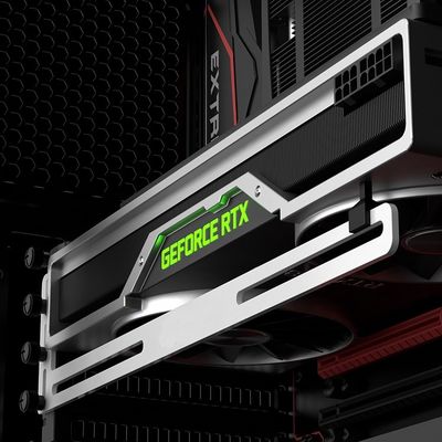 1stCOOL GPU Holder Aluminium White, držák VGA hliníkový bílý
