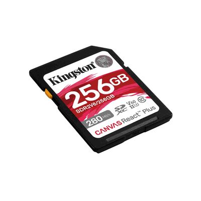 Kingston SDXC 256GB Canvas React Plus