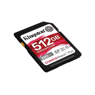 Kingston SDXC 512GB Canvas React Plus