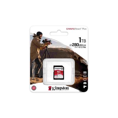 Kingston SDXC 1TB Canvas React Plus