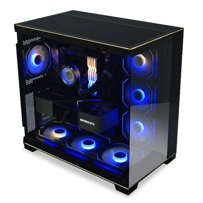 Lian Li O11D EVO RGB, Tempered Glass, černá