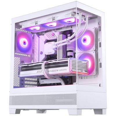 Phanteks XT View Tempered Glass Windows, D-RGB, bílá