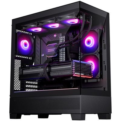 Phanteks XT View Tempered Glass Windows, D-RGB, černá