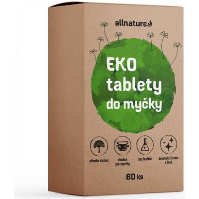 Allnature EKO tablety do myčky 60ks