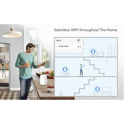 Cudy M1200 Wi-Fi Mesh System, 1 pack