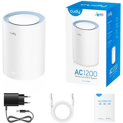 Cudy M1200 Wi-Fi Mesh System, 1 pack