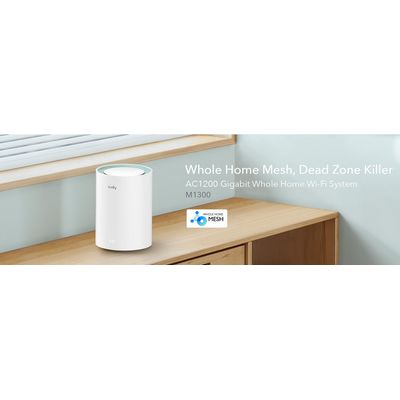 Cudy M1300 Wi-Fi Mesh System, 1 pack