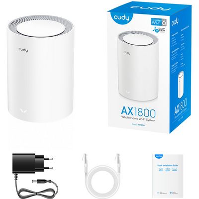 Cudy M1800 Wi-Fi 6 Mesh System, 1 pack