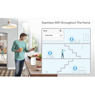 Cudy M1800 Wi-Fi 6 Mesh System, 1 pack