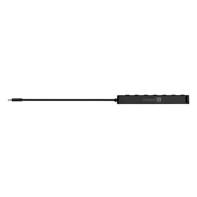CONNECT IT Mighty Switch 2 USB-A hub, (4xUSB-A 3.0, 3xUSB-A 2.0), externí