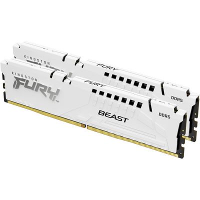 Kingston Fury Beast DDR5 64GB 6400MHz EXPO bílá (Kit 2x32GB)