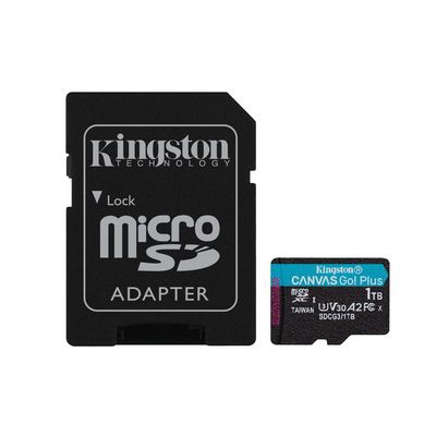 KINGSTON micro SDXC 1TB Canvas Go! Plus + SD adaptér