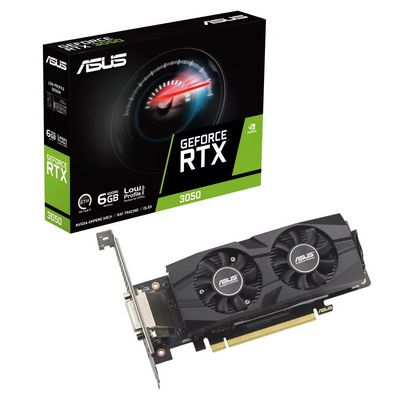ASUS Dual GeForce RTX 3050 LP BRK 6GB