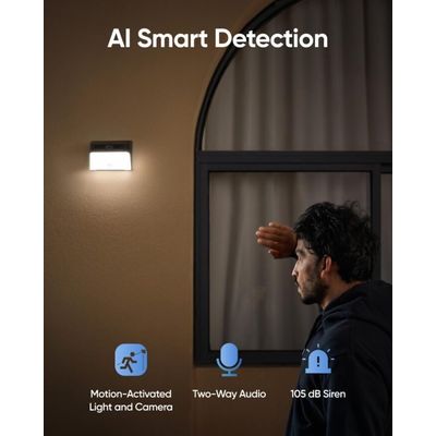 Eufy Solar Wall Light Cam S120 (T81A0311)