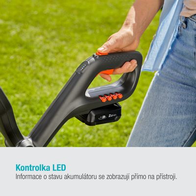 Gardena 14700-20 Aku trimmer EasyCut 23/18V P4A - sada
