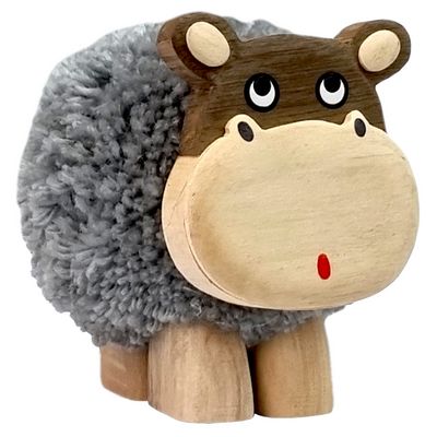 2Kids Toys Dřevěná figurka XL pompon Hroch