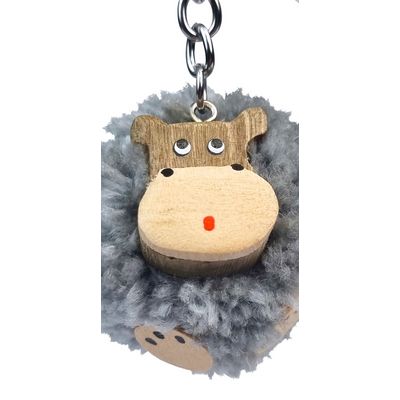 2Kids Toys Dřevěná klíčenka pompon Hroch