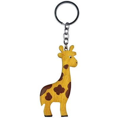 2Kids Toys Dřevěná klíčenka velká Žirafa