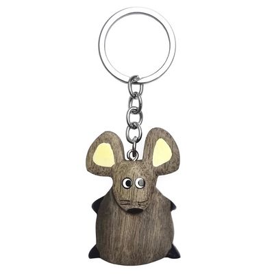 2Kids Toys Dřevěná klíčenka velká Myš