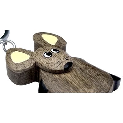 2Kids Toys Dřevěná klíčenka velká Myš